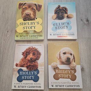 A Dog's Purpose Puppy Tales Series Paperback Book Set - by W. Bruce Cameron.